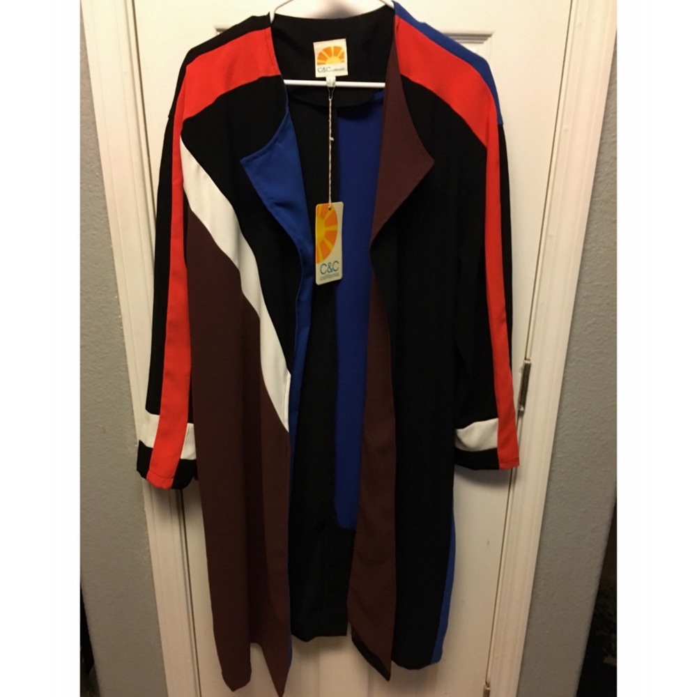 C&C California color block jacket